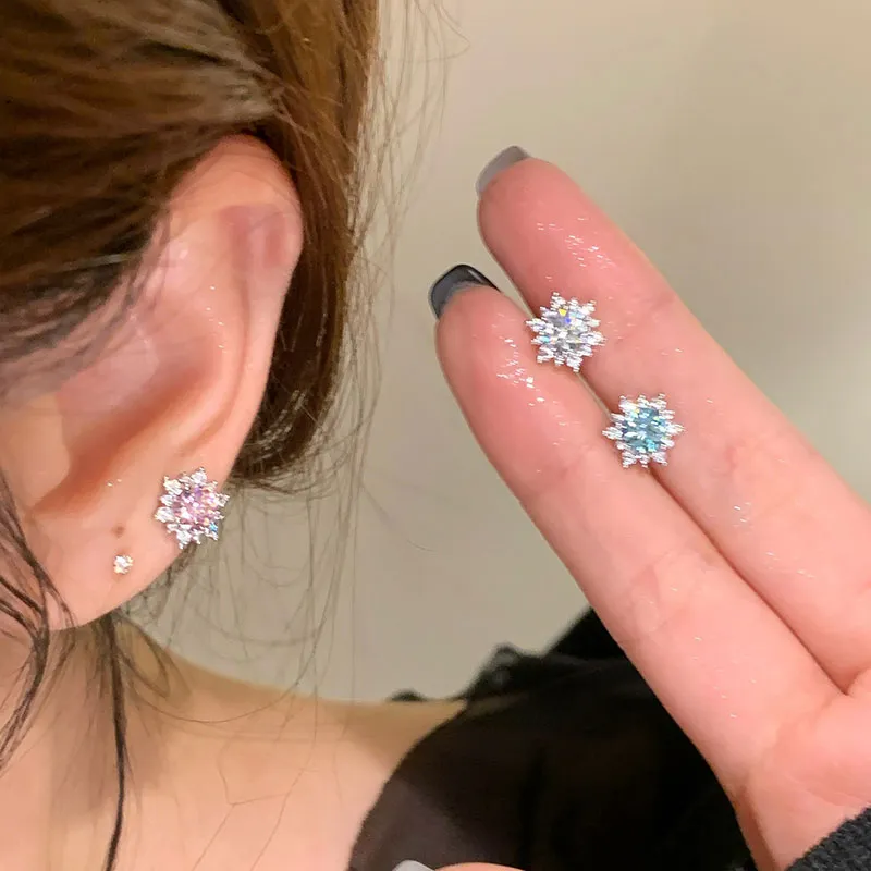 Tkb Delicate High-Gloss Stud Earrings Unisex-1