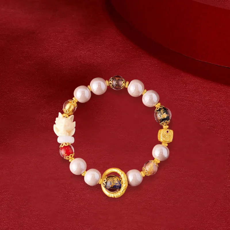 Tkb Colored Glaze Bracelets Unisex-2