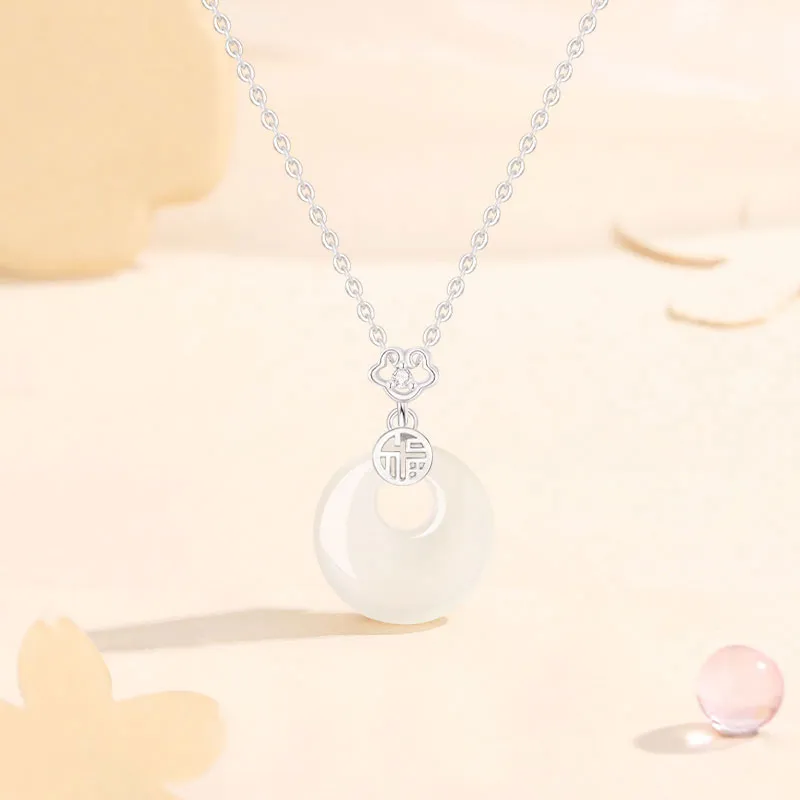 Tkb Chalcedony Necklaces Unisex-23