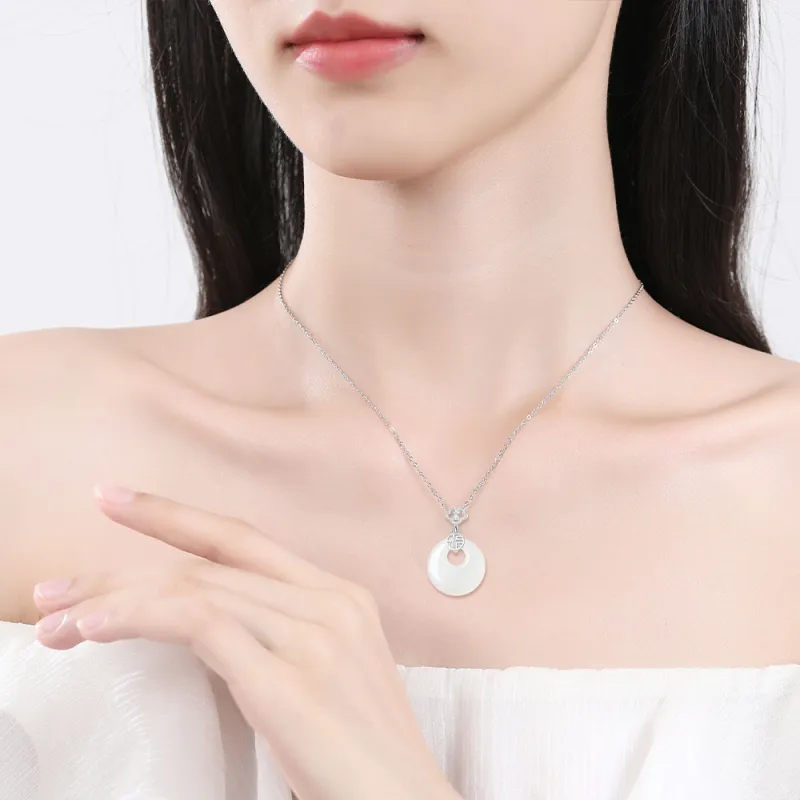 Tkb Chalcedony Necklaces Unisex-1