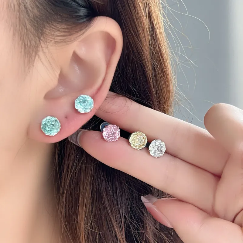 Tkb Titanium Steel Stud Earrings Unisex-14