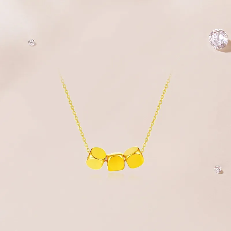 Tkb S999 Fine Silver Sterling Silver Collarbone Chain Women's-2
