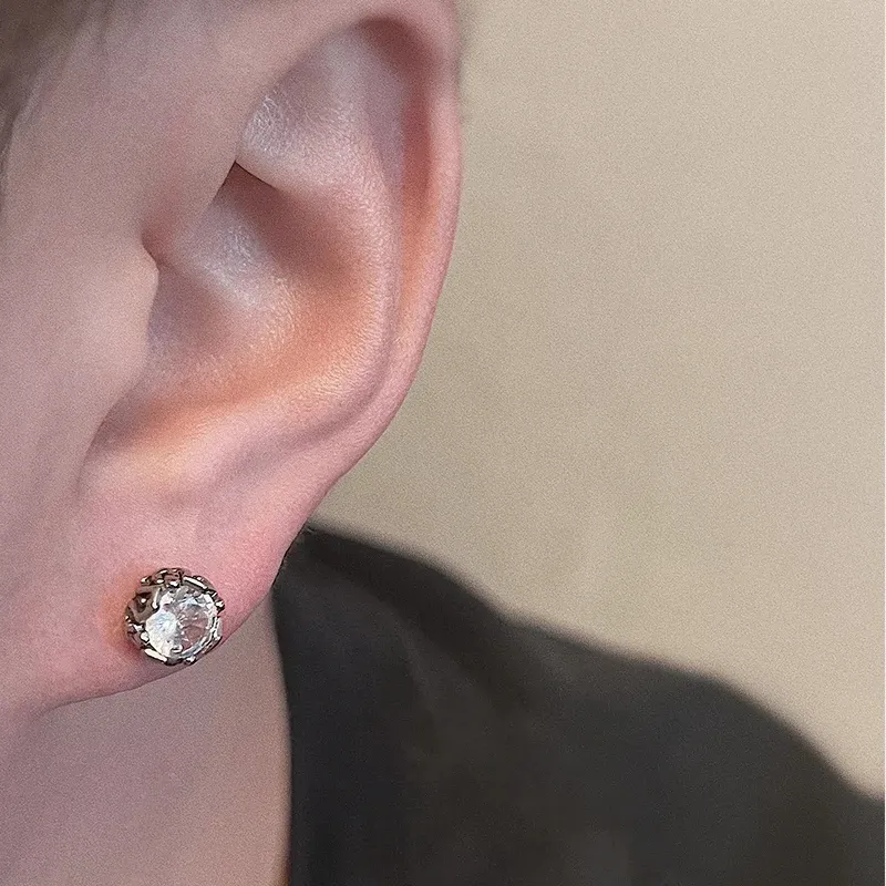 Tkb Earlobe Stretching Stud Earrings Unisex-3
