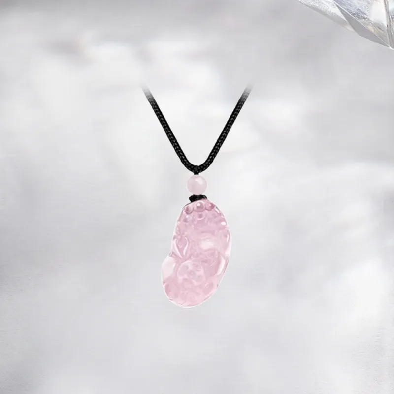 Tkb Obsidian Jade Necklaces Unisex-4