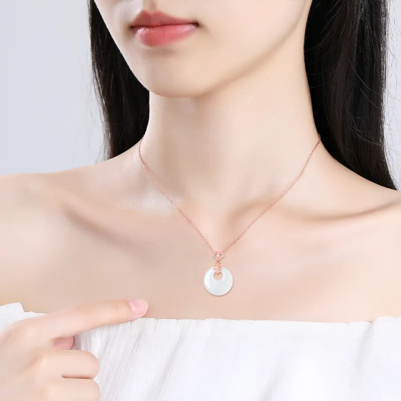Tkb Chalcedony Necklaces Unisex-5