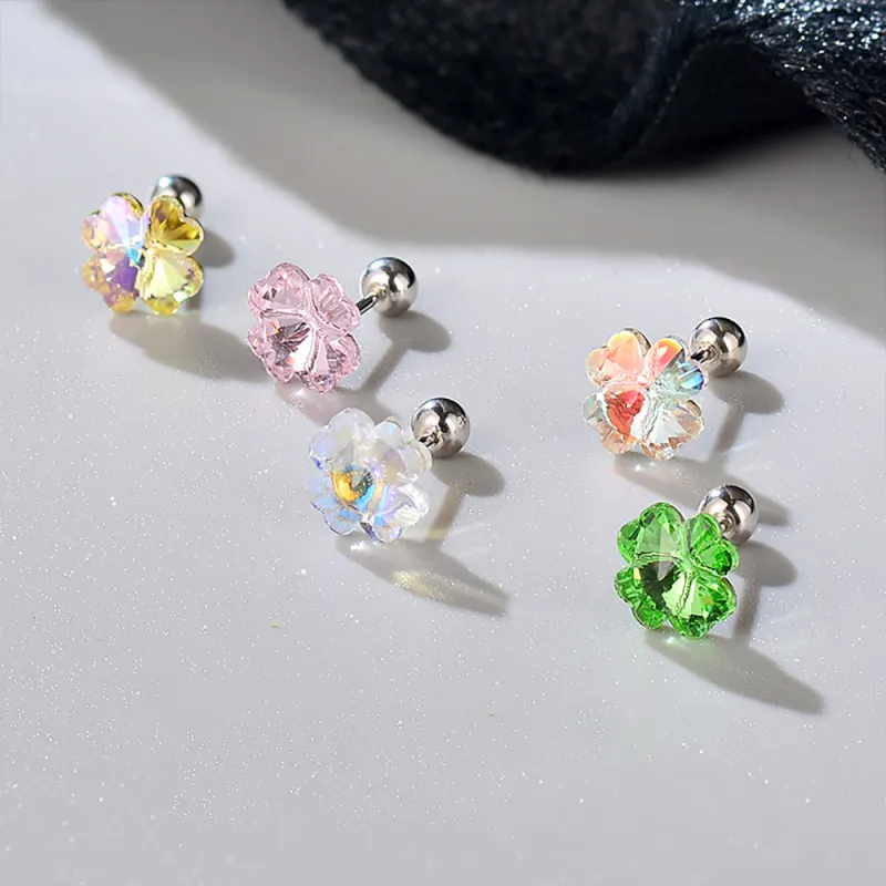 Tkb Good Luck Stud Earrings Unisex-4