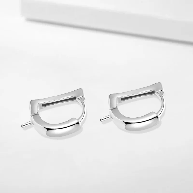 Tkb Sterling Silver Earrings Unisex-5