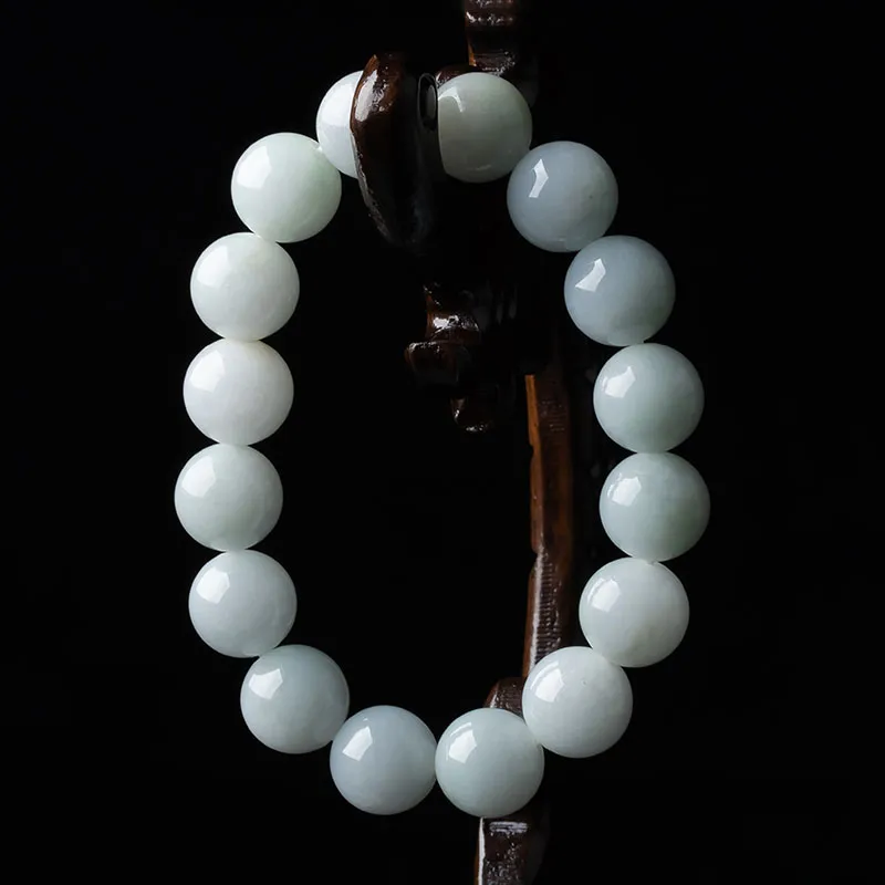 Yubo City Glutinous Jade Jadeite Bracelets Unisex-3