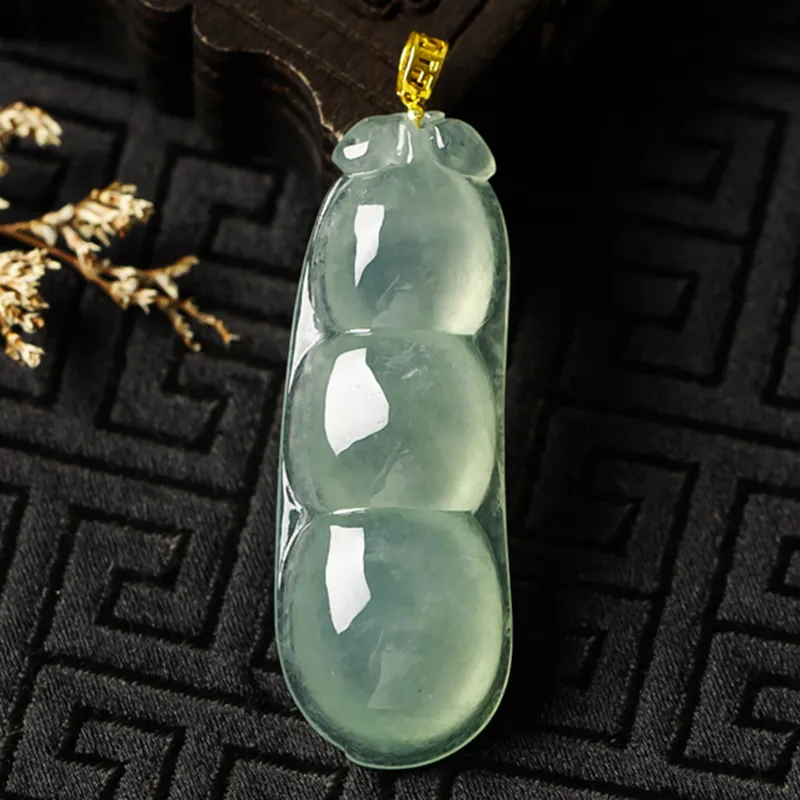Yubo City Ice Type Jadeite Pendants Unisex-2