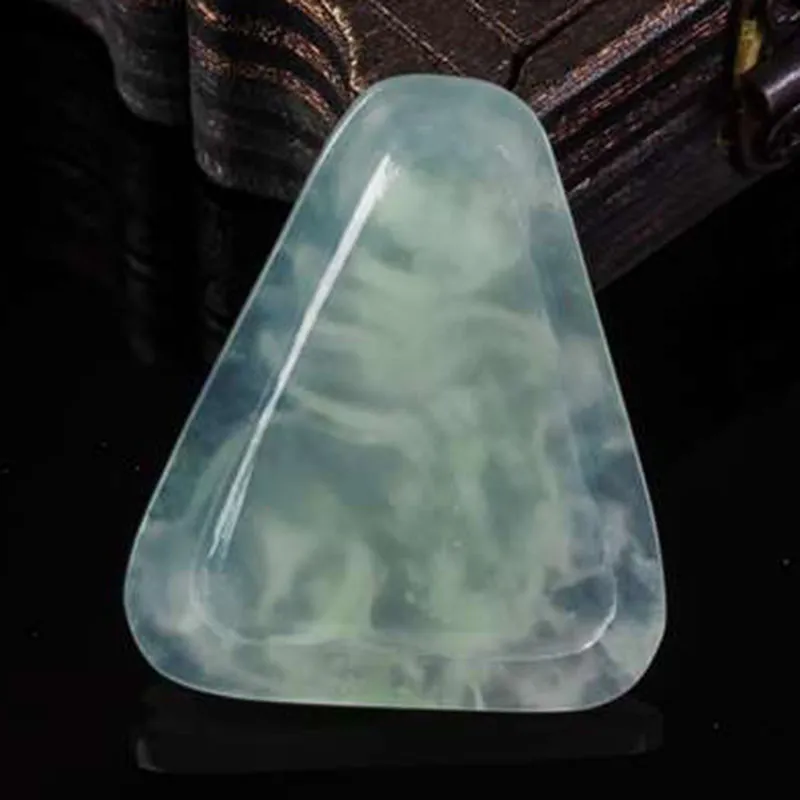 Yubo City Ice Type Jadeite Pendants Unisex-4