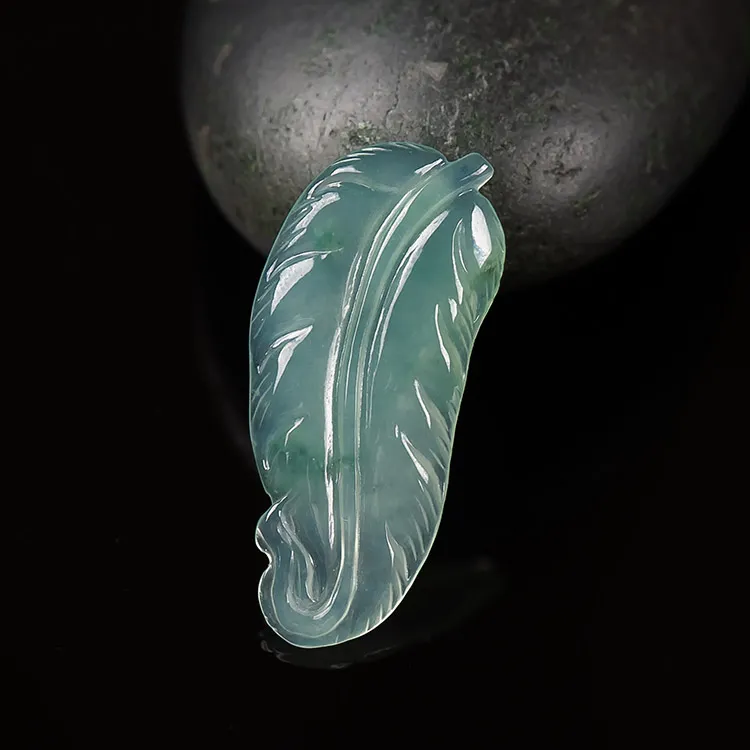 Yubo City Ice Type Jadeite Pendants Unisex-1