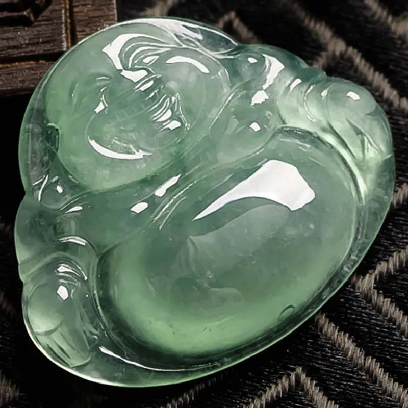 Yubo City Ice Type Jadeite Pendants Unisex-1
