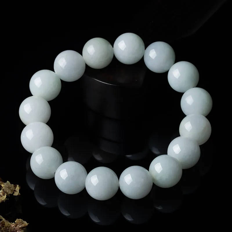 Yubo City Glutinous Jade Jadeite Bracelets Unisex-1