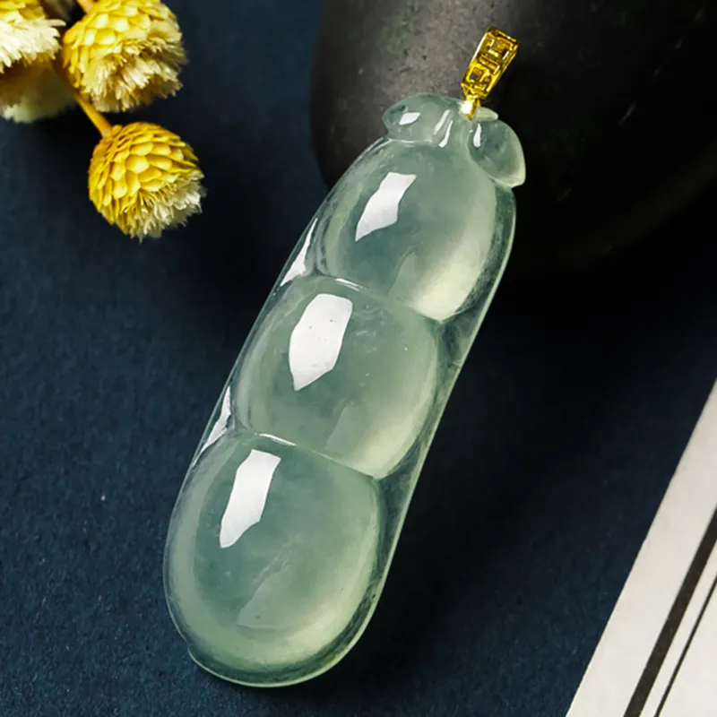 Yubo City Ice Type Jadeite Pendants Unisex-1