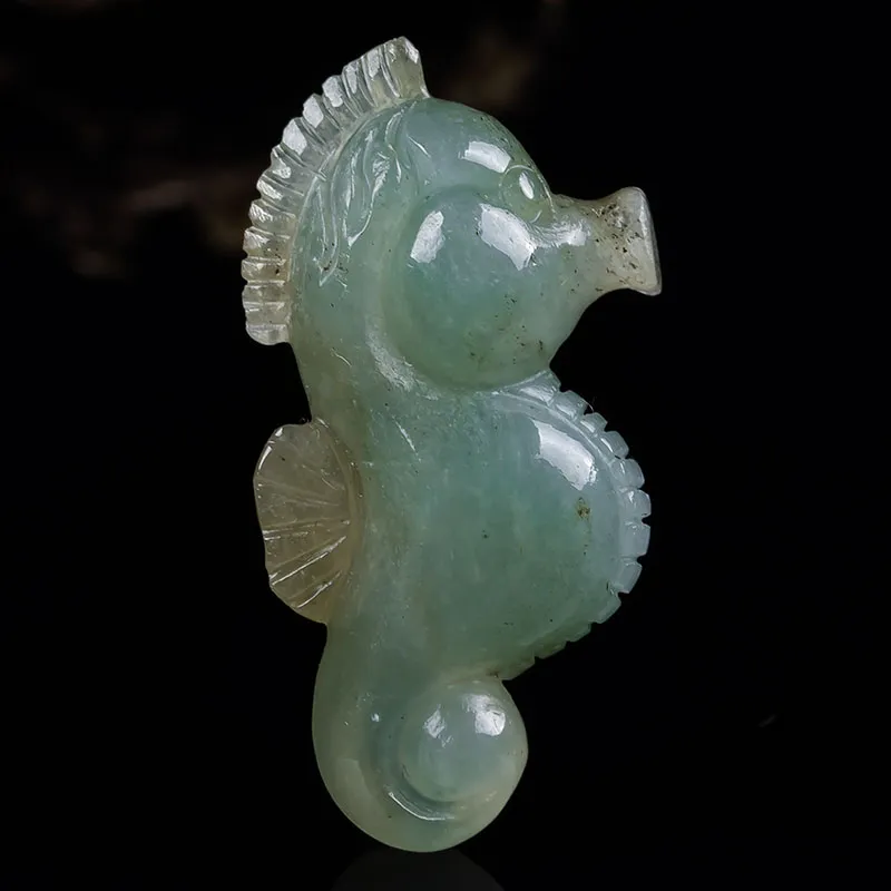 Yubo City Glutinous Jade Jadeite Pendants Unisex-1