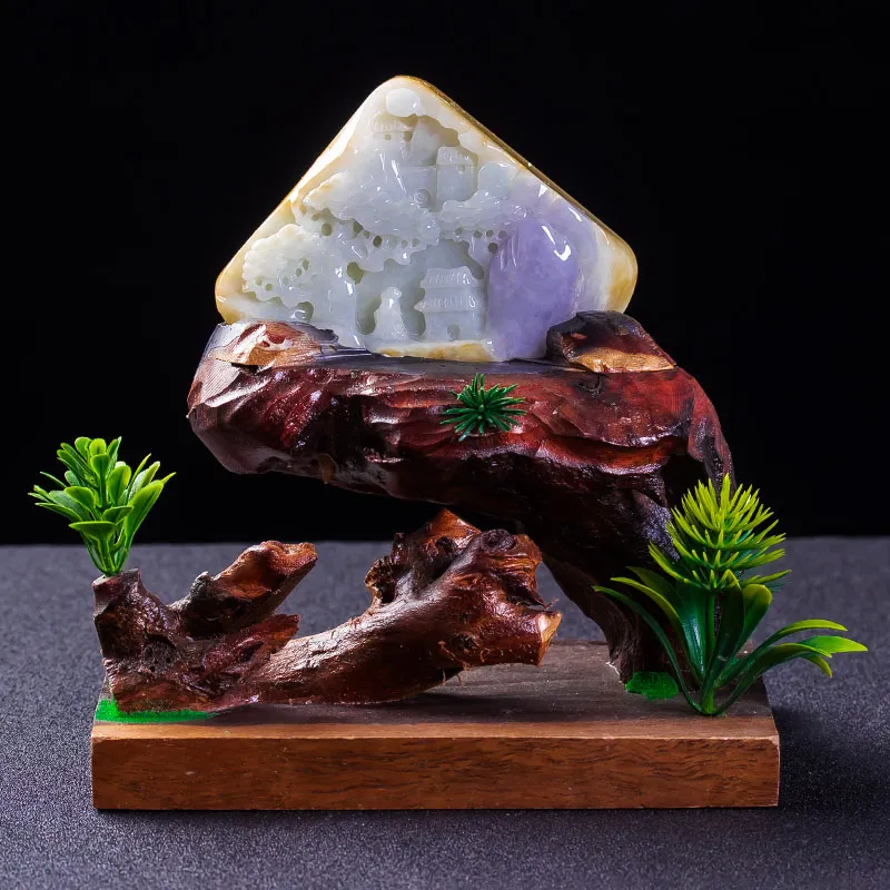 Yubo City Glutinous Jade Jadeite Ornaments Unisex-1