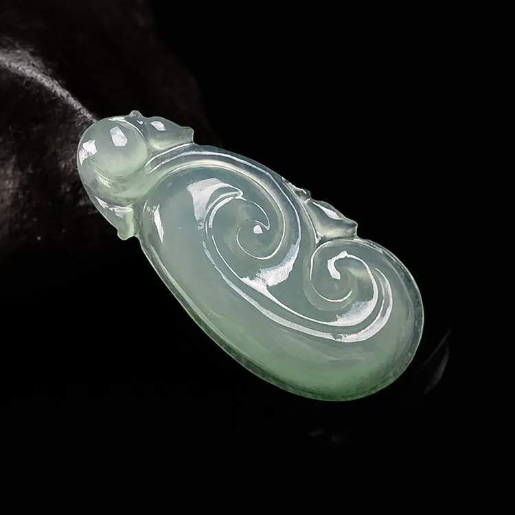 Yubo City Ice Type Jadeite Pendants Unisex-2