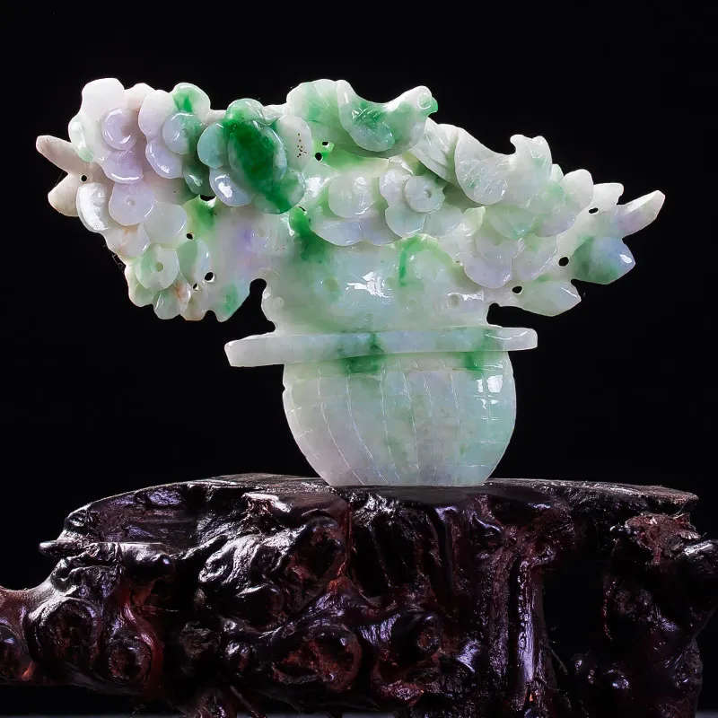 Yubo City Glutinous Jade Jadeite Ornaments Unisex-2