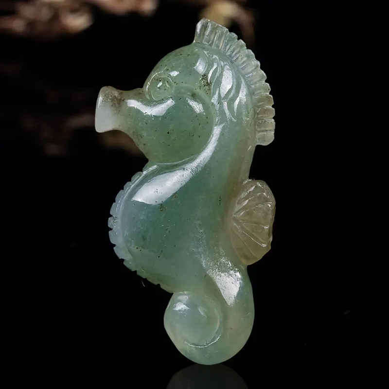 Yubo City Glutinous Jade Jadeite Pendants Unisex-2