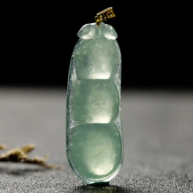 Yubo City Ice Type Jadeite Pendants Unisex-4