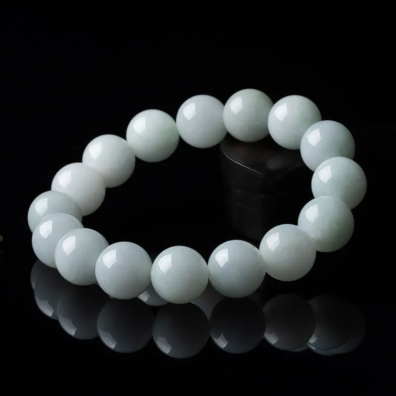 Yubo City Glutinous Jade Jadeite Bracelets Unisex-2