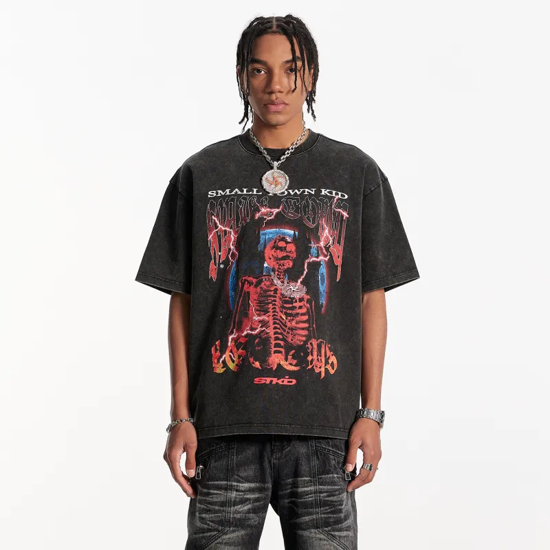 STK SMALL TOWN KID T Shirt Unisex Black-2