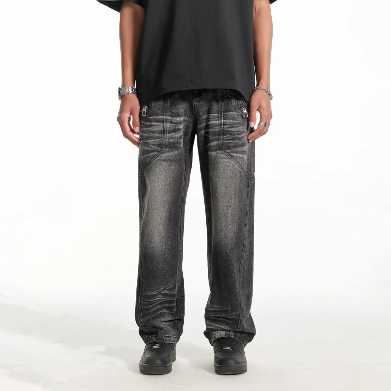 STK SMALL TOWN KID Jeans Unisex Black-4
