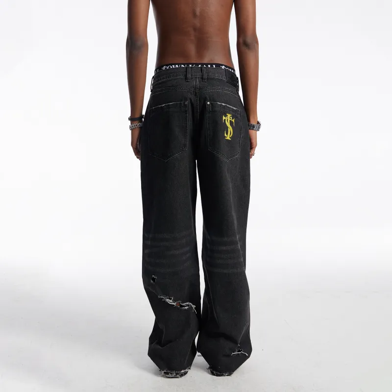 STK SMALL TOWN KID Jeans Unisex-3