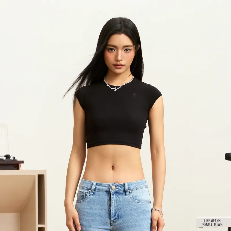 STK SMALL TOWN KID T Shirt Women's-2