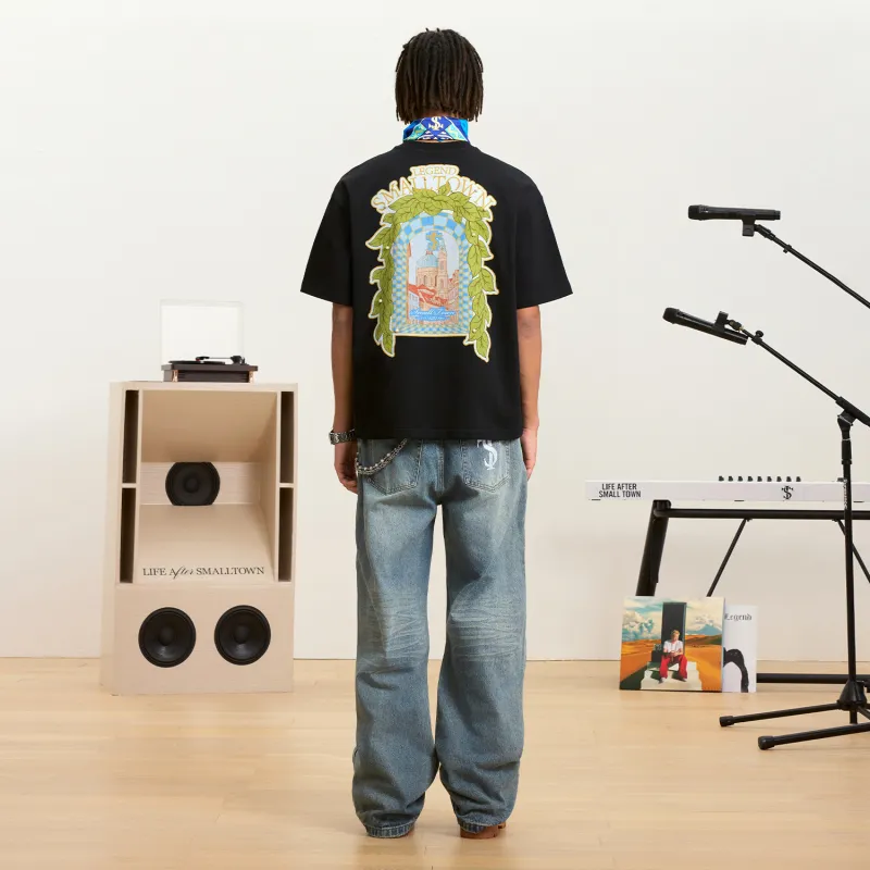 STK SMALL TOWN KID T Shirt Unisex-5