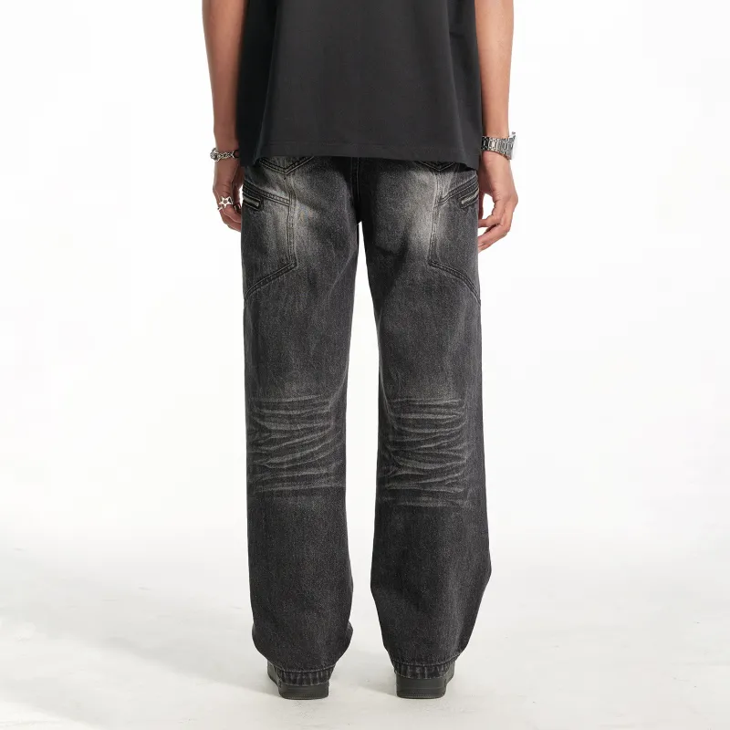 STK SMALL TOWN KID Jeans Unisex Black-3