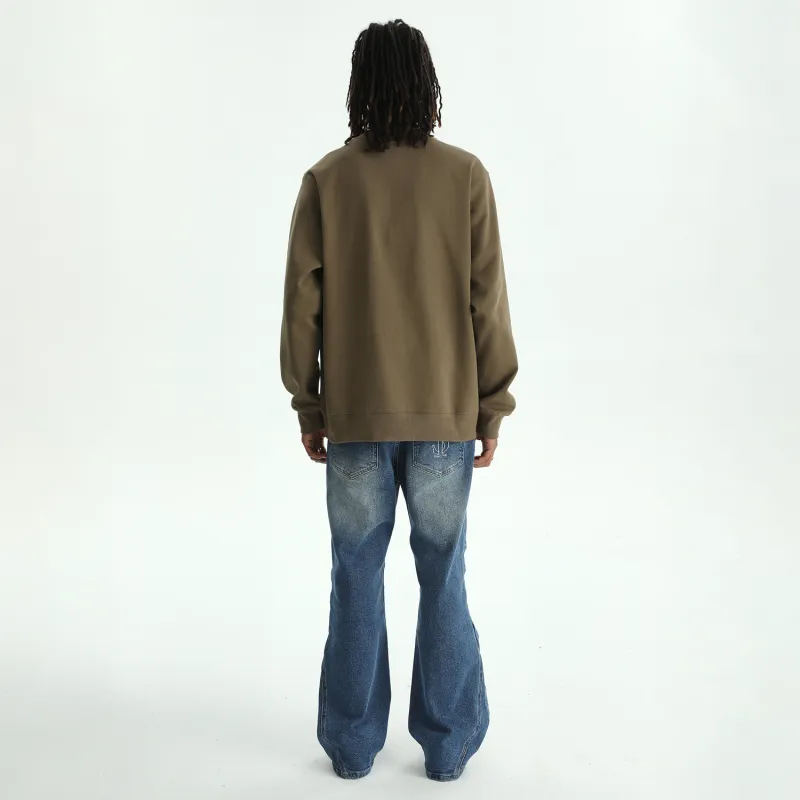 STK SMALL TOWN KID Crew Neck Pullover Sweatshirt Unisex-23
