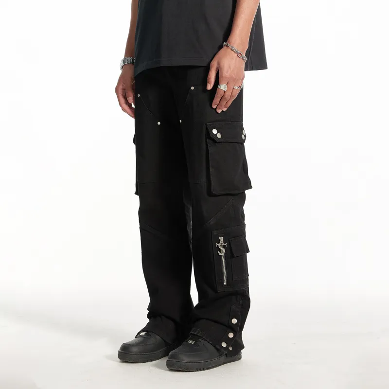 STK SMALL TOWN KID Jeans Unisex Black-4