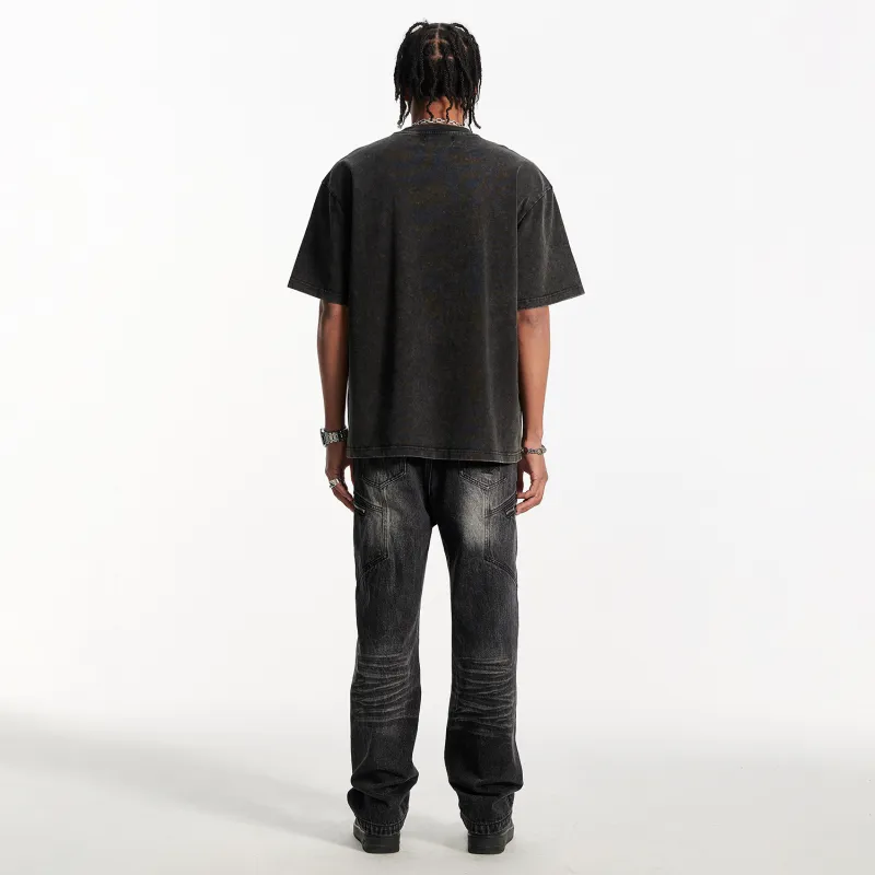 STK SMALL TOWN KID T Shirt Unisex Black-7