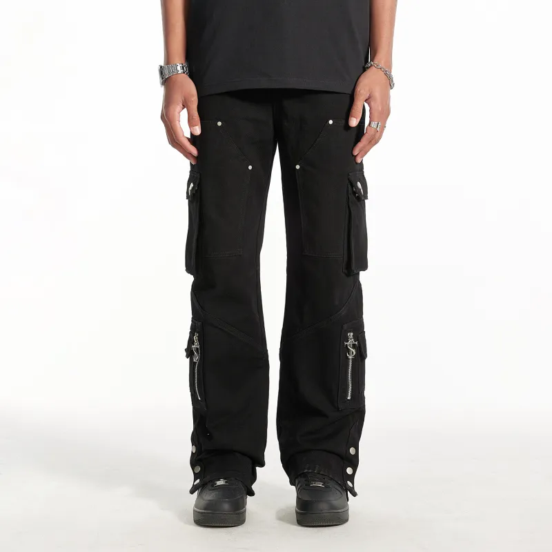 STK SMALL TOWN KID Jeans Unisex Black-3