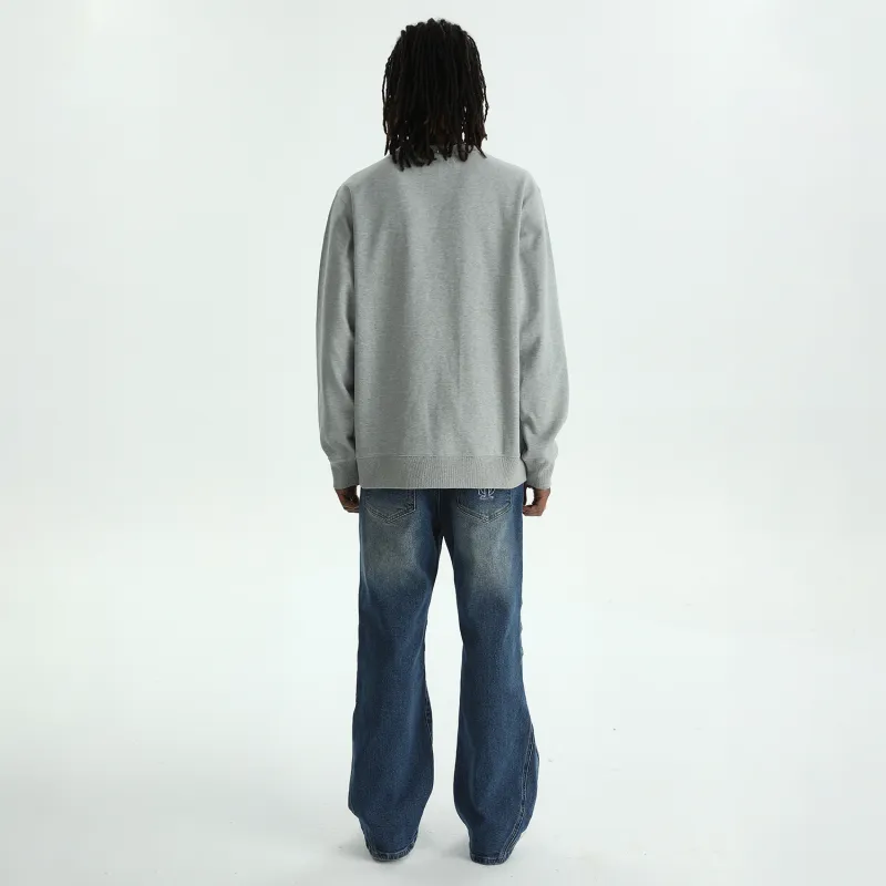 STK SMALL TOWN KID Crew Neck Pullover Sweatshirt Unisex-7