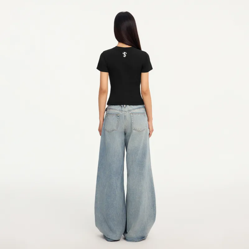 STK SMALL TOWN KID T Shirt Women's-5