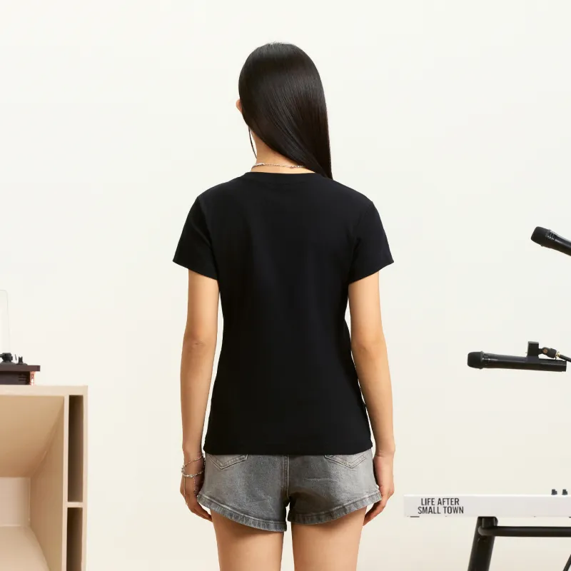 STK SMALL TOWN KID T Shirt Women's-3