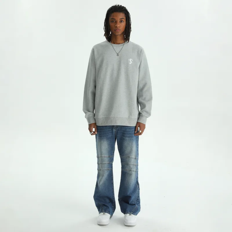 STK SMALL TOWN KID Crew Neck Pullover Sweatshirt Unisex-5
