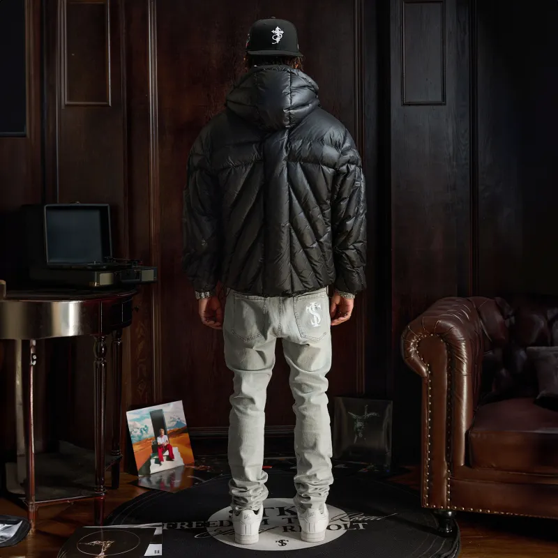 STK SMALL TOWN KID Down Jacket Unisex-11
