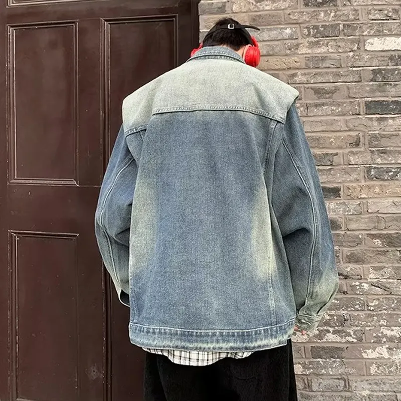M-MAICCO Denim Jacket Unisex Blue-7