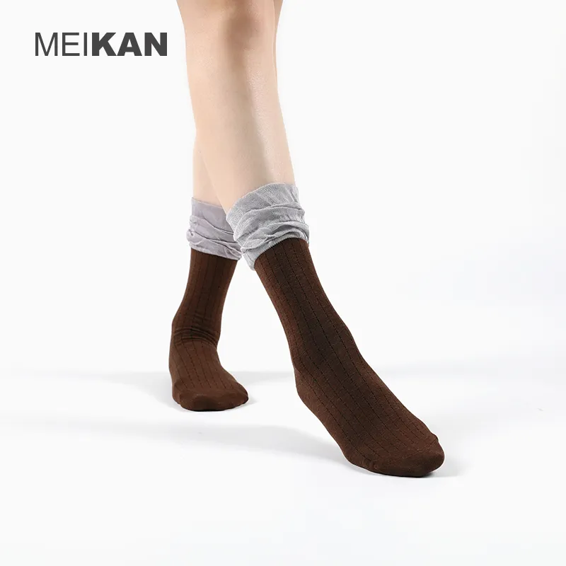 MEIKAN Mid Calf Socks Women's 2 Pack-9