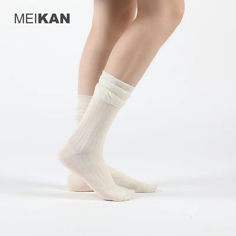 MEIKAN Mid Calf Socks Women's 2 Pack-1
