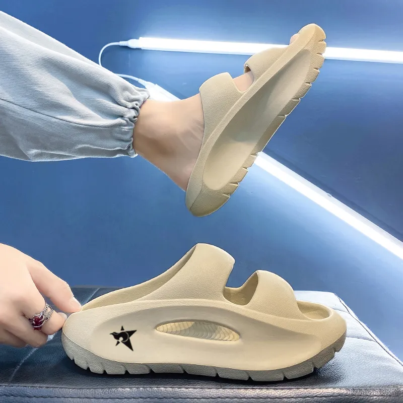 Bookish Star Slip Resistant Odor Resistant Abrasion Resistant Slide Slippers Unisex-7