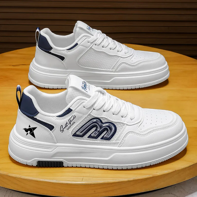 Bookish Star Slip Resistant, Waterproof, And Breathable Low Top Skateboard Shoes Men's-4