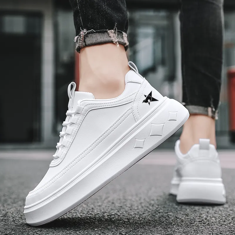 Bookish Star Anti Slip Wear Resistant Low Top Skateboard Shoes Men's-3