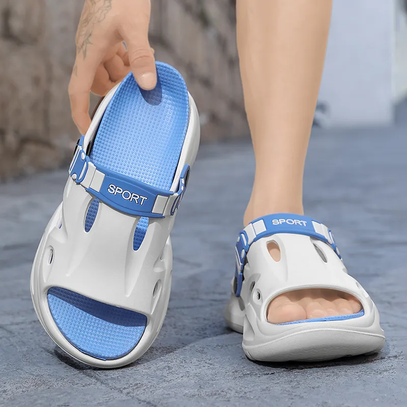 Bookish Star EVA Slip Resistant Abrasion Resistant Cushioning Slide Slippers Men's-1