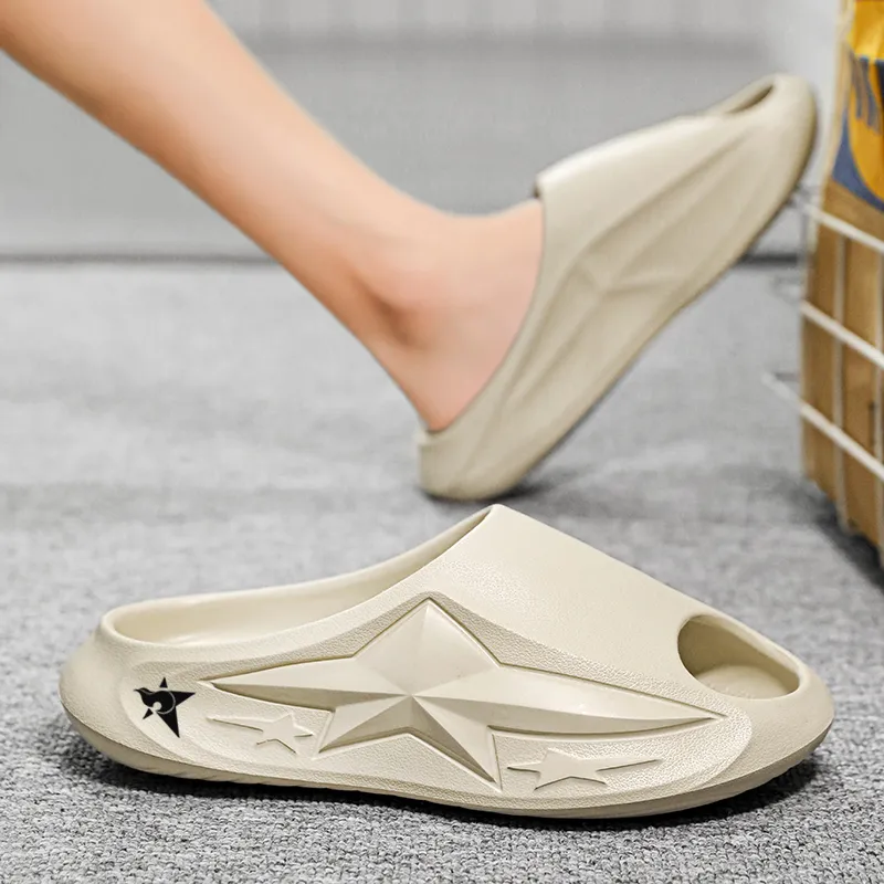 Bookish Star Slip Resistant Odor Resistant Abrasion Resistant Slide Slippers Unisex-11