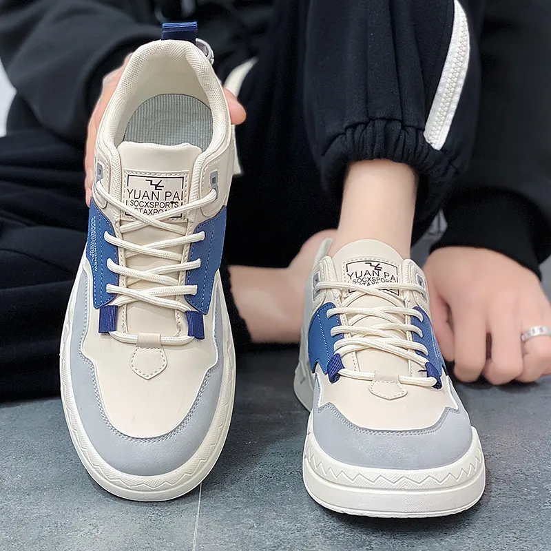 Bookish Star Anti Slip Wear Resistant Low Top Skateboard Shoes Men's-11
