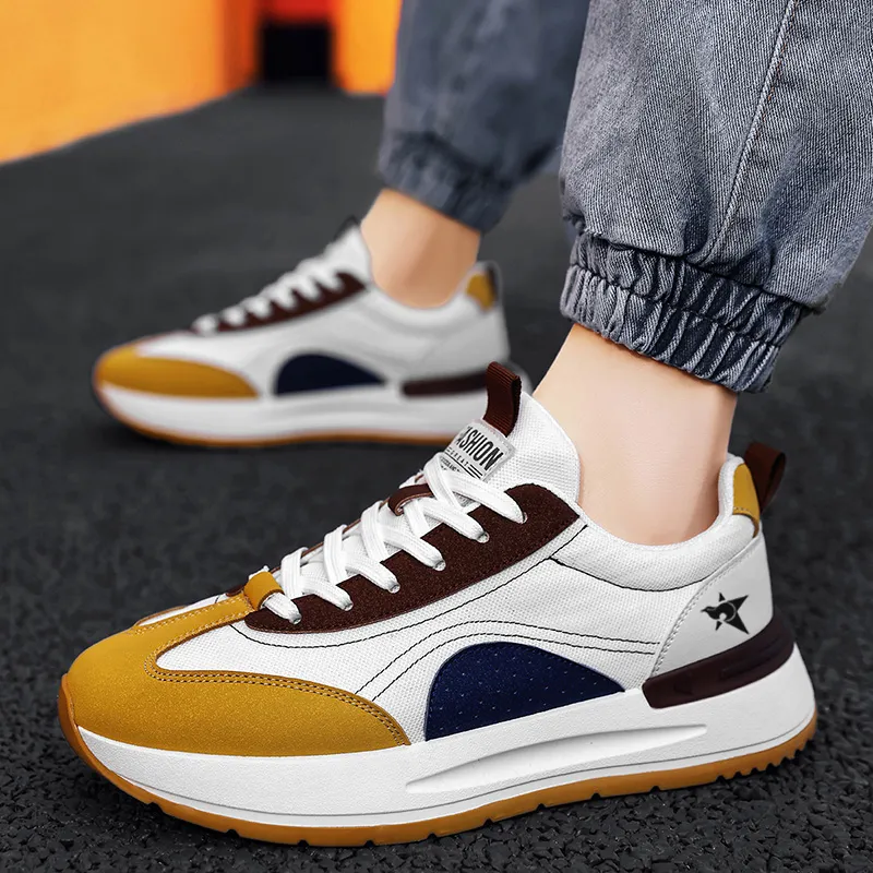 Bookish Star Slip Resistant Shock Absorbers Low Top Skateboard Shoes Men's-14